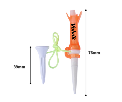 [Volvik] Golf Tee 5g x 5p (Random Color)