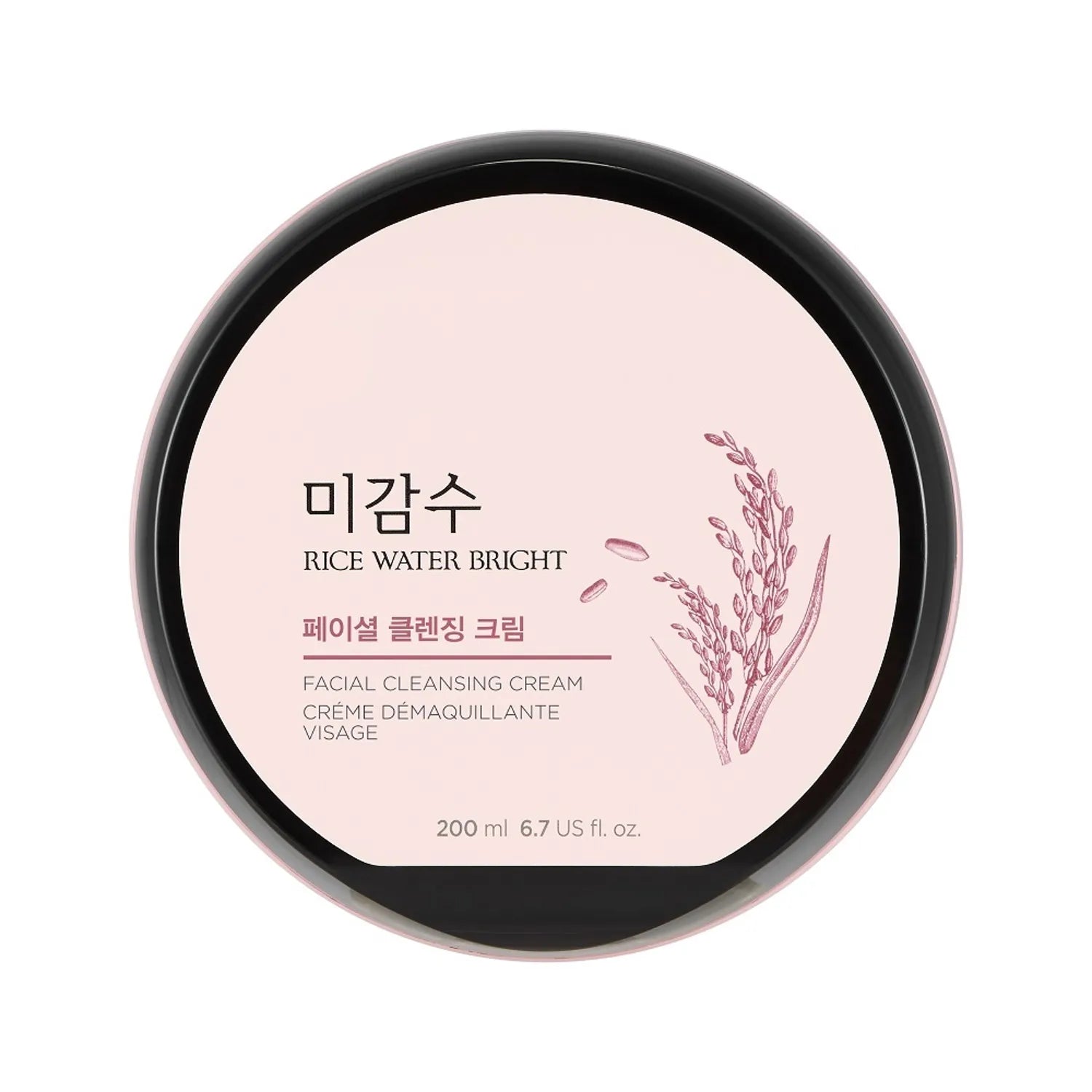 [THE FACE SHOP] Rice Water Bright Facial Cleansing Cream 200ml