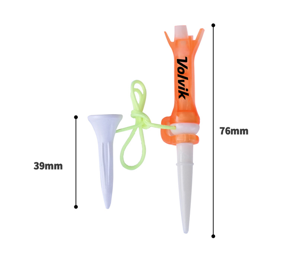 [Volvik] Golf Tee 5g x 5p (Random Color)