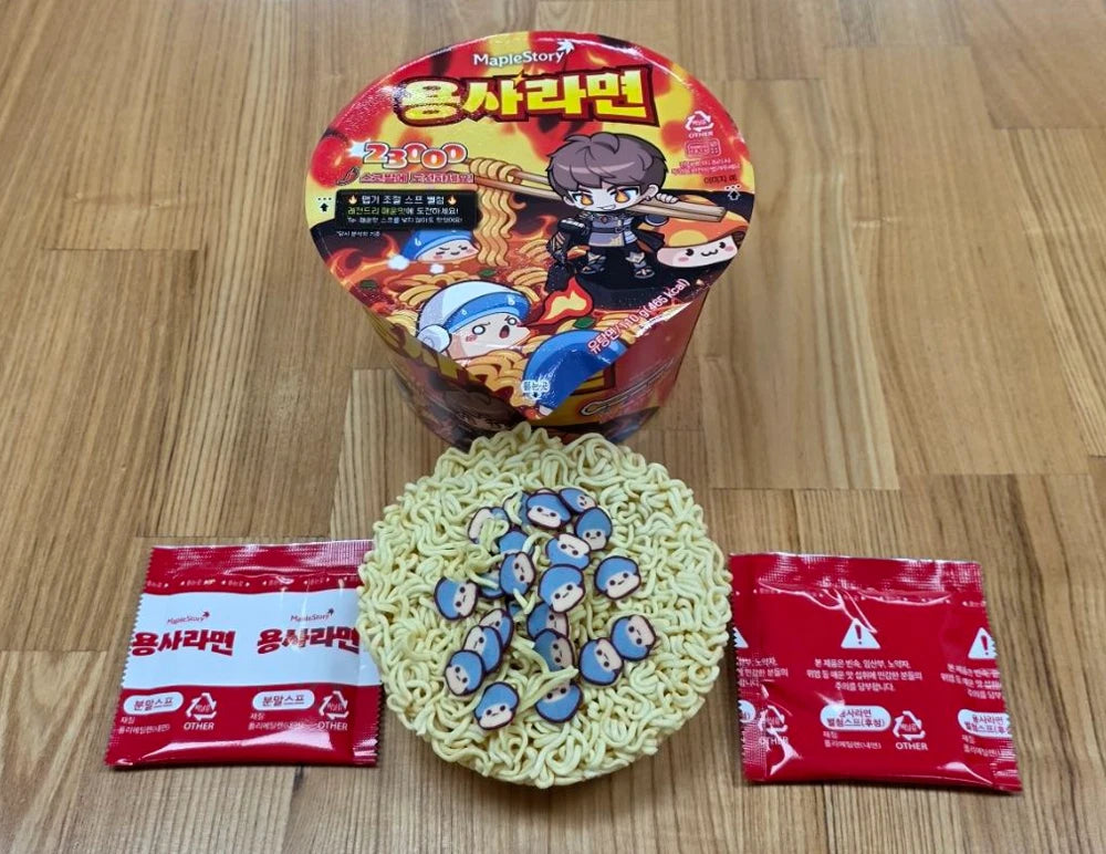 [GS25 limited] The Brave Cup Noodles 2 Set / Scoville scale 23,000