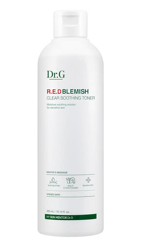 [Dr.G] RED Blemish Clear Soothing Toner 300ml - JTORY : Quick Delivery From KOREA