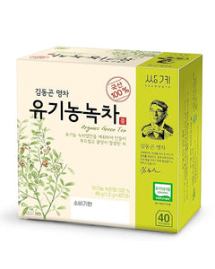 [Ssanggye] 100% Natural Super Food Pure Organic Green Tea Jakseol 40 Tea Bags