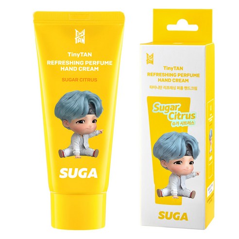 [Monami] TinyTAN Refreshing Perfume Hand Cream 50ml | Official Korean Character Collection