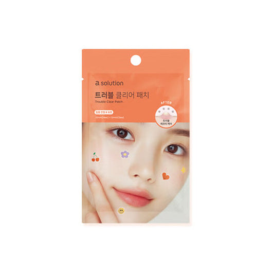 A-SOLUTION Trouble Clear Patch 26 Count, Post-Blemish Spot Care Patch