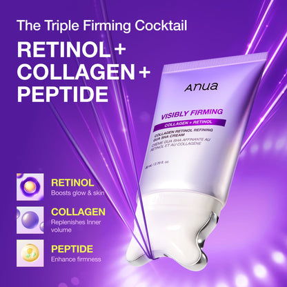 ANUA Collagen Retinol Refining Gua Sha Cream 80ml — official product detail