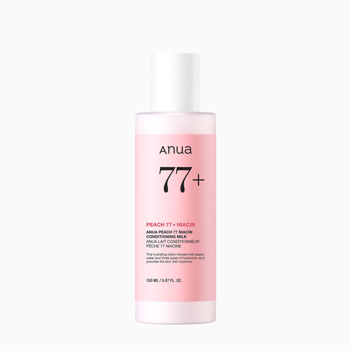 ANUA Peach 77 Niacin Conditioning Milk 150ml pump bottle