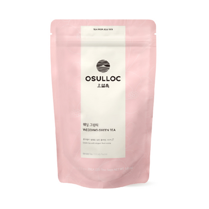 OSULLOC Wedding Green Tea 20 Pyramid Tea Bags