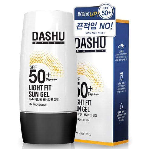 [Dashu] Daily Light Fit Sun Gel 50ml (50+ PA++++) - JTORY : Quick Delivery From KOREA