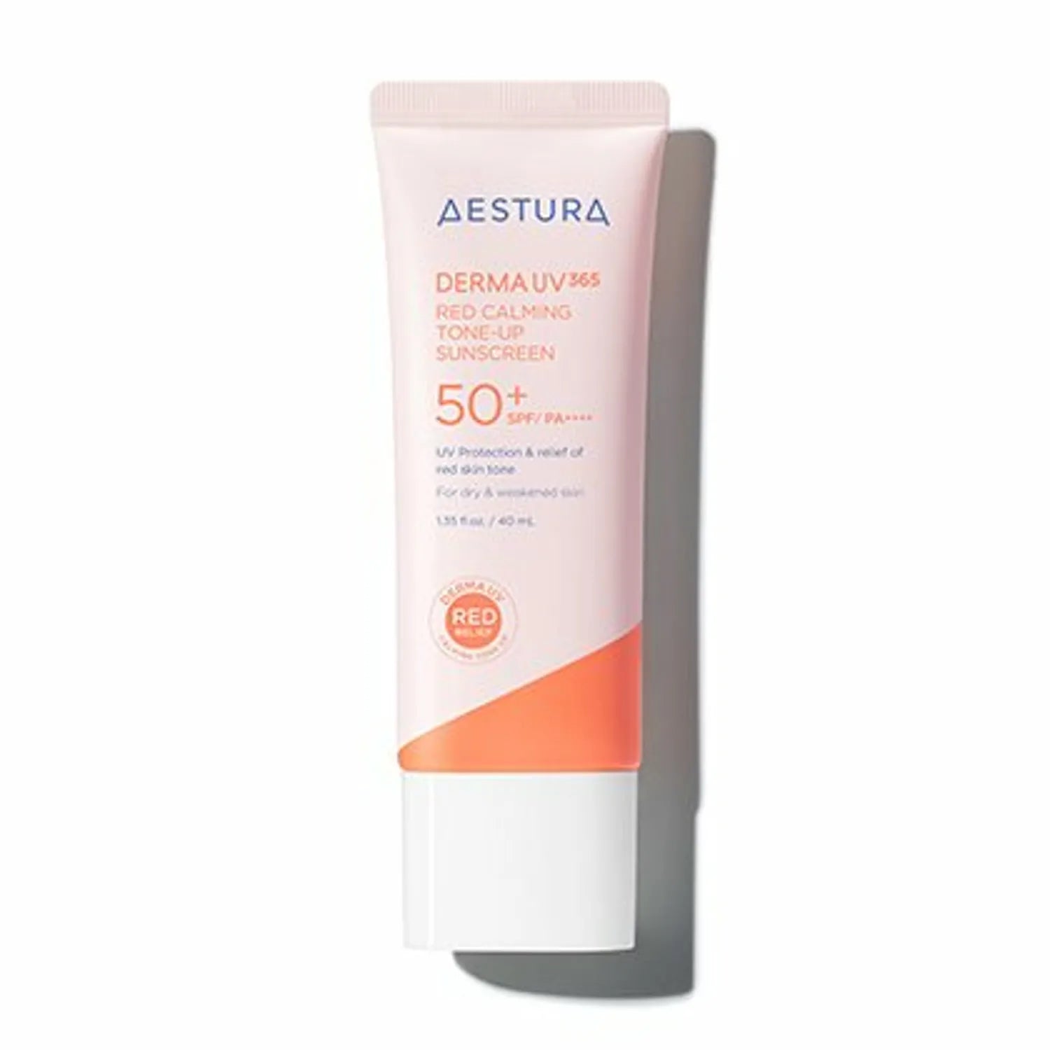 [AESTURA] Derma UV365 Red Calming Tone-Up Sunscreen 40ml