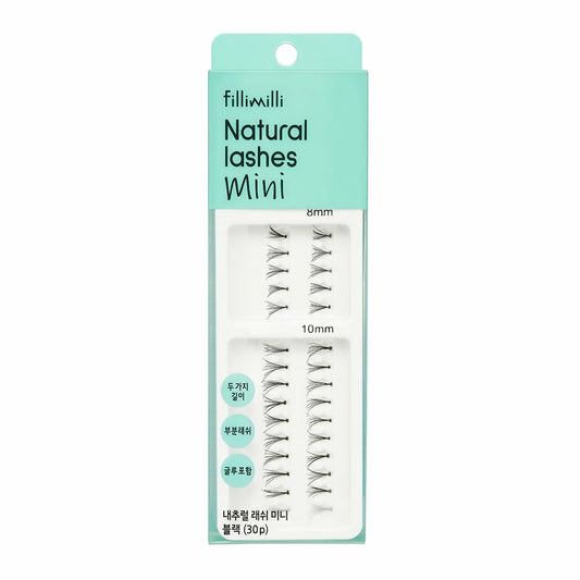 [Fillimilli] Natural Lashes Mini Black(30P)