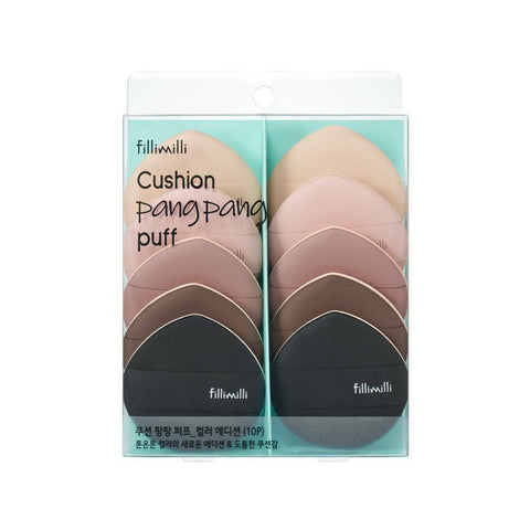 [Fillimilli] Cushion Pang Pang Puff (10P) COLOR EDITION - JTORY : Quick Delivery From KOREA