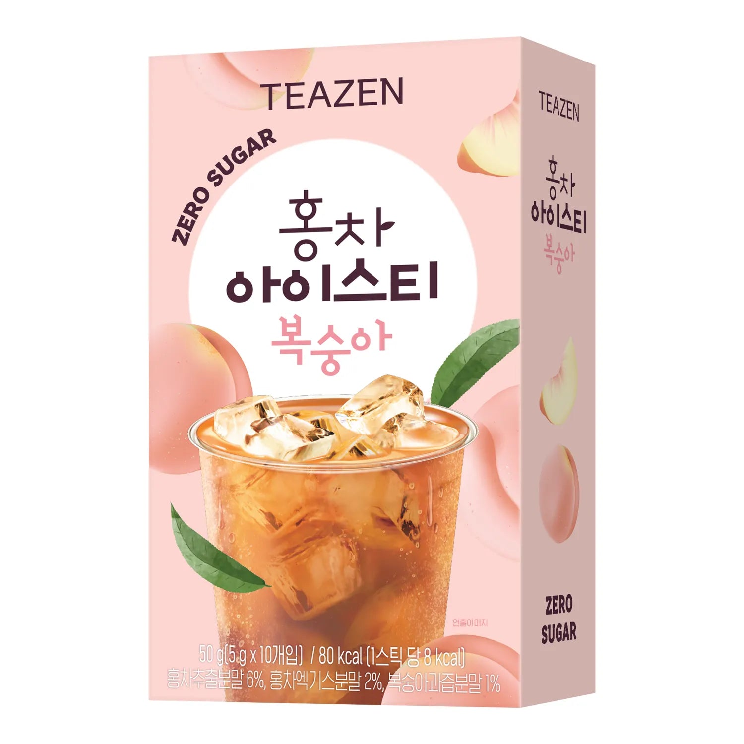 [Teazen] Zero Sugar Peach Ice Tea 10T