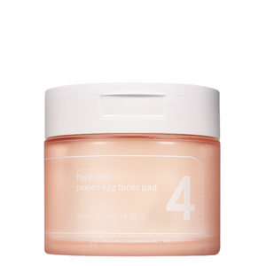 [numbuzin] No.4 Pore Zero Peeled Egg Toner Pad (70 pads)